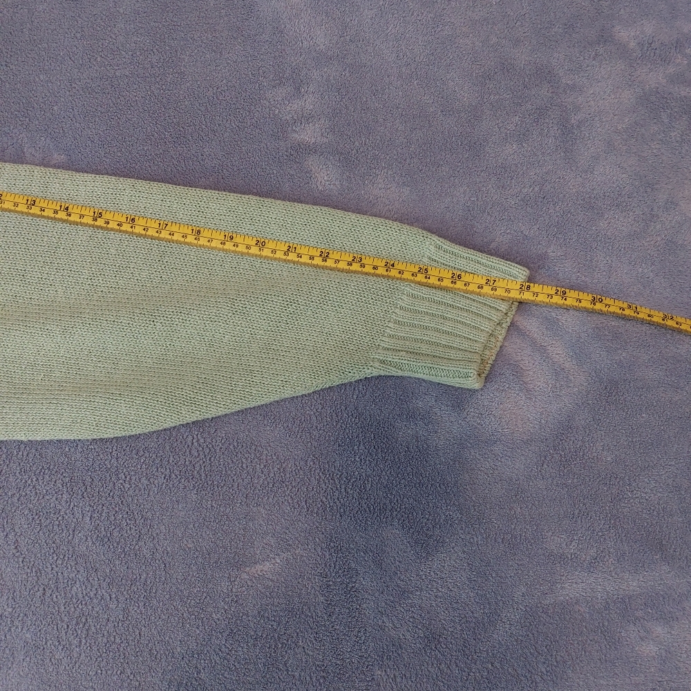 1980s Vintage Colter Bay International Women's Sweater Green Size L - Picture 5 of 8